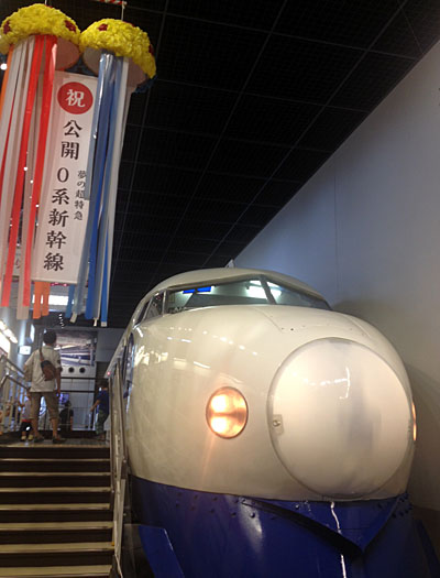 鉄道博物館の中の郵便